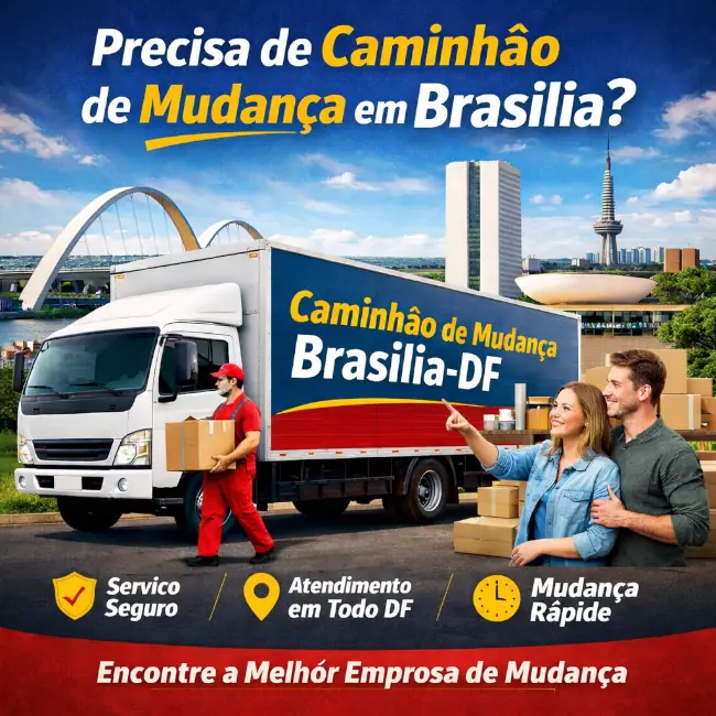 Caminhão de Mudança em Brasília