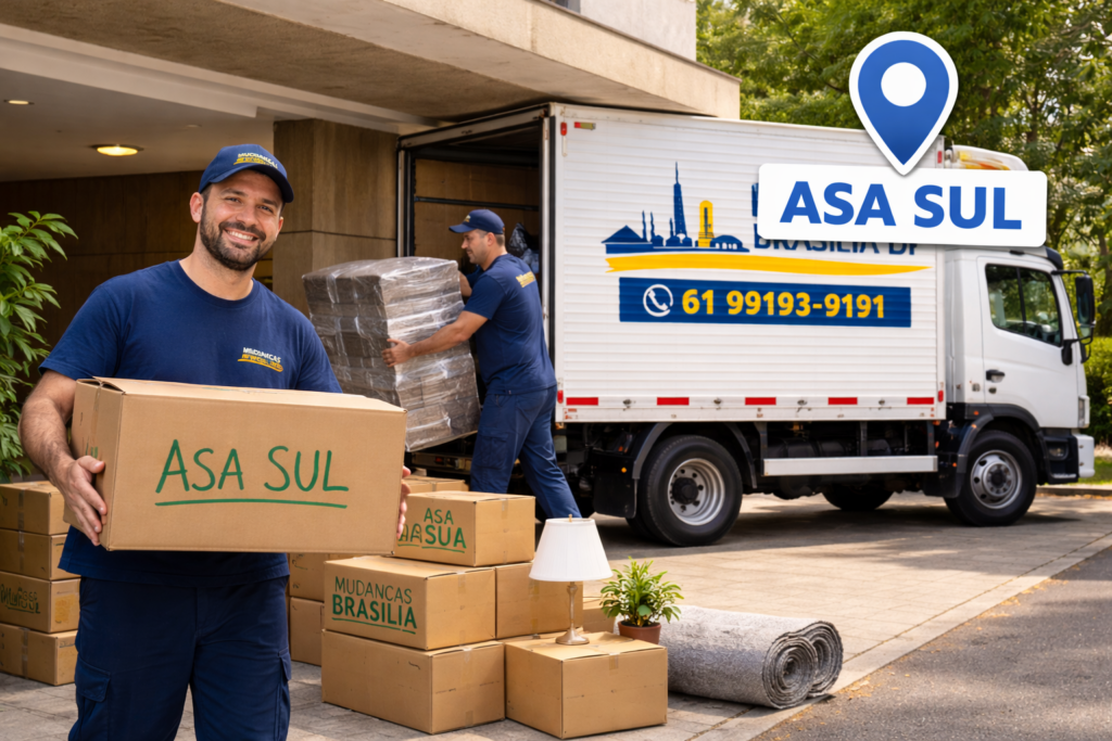 Mudança residencial na Asa Sul em Brasília DF 3 Mudança residencial na Asa Sul em Brasília DF